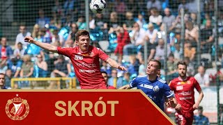 Skrót meczu: Miedź Legnica - Widzew Łódź 1:0