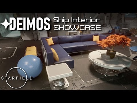 Deimos Ship Interior Showcase | Starfield