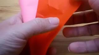 Double side origami heart tutorial