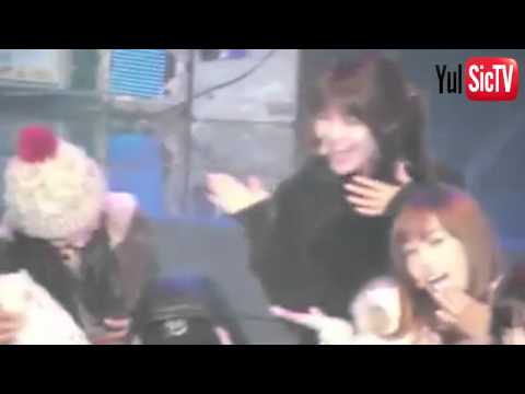 [101215] SNSD Yulsic 율싴 Fancam Moment #86- Embarrassed After Getting Caught