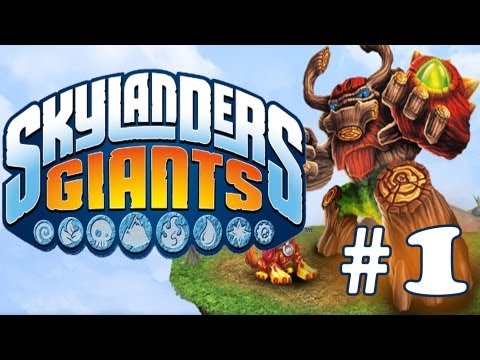 SKYLANDERS GIANTS WALKTHROUGH - PART 1 - Time of the Giants