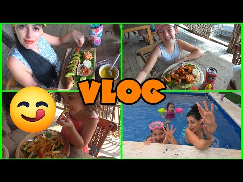 A LA PLAYA A COMER Y DESPUES A LA ALBERCA // YESLY VLOGS