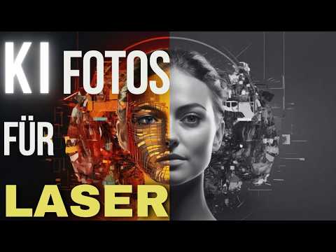 How to create grayscale photos with AI | 3D relief laser engraving