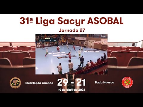 31ª Liga Sacyr ASOBAL J27: Incorlopsa Cuenca - Bada Huesca 29-21