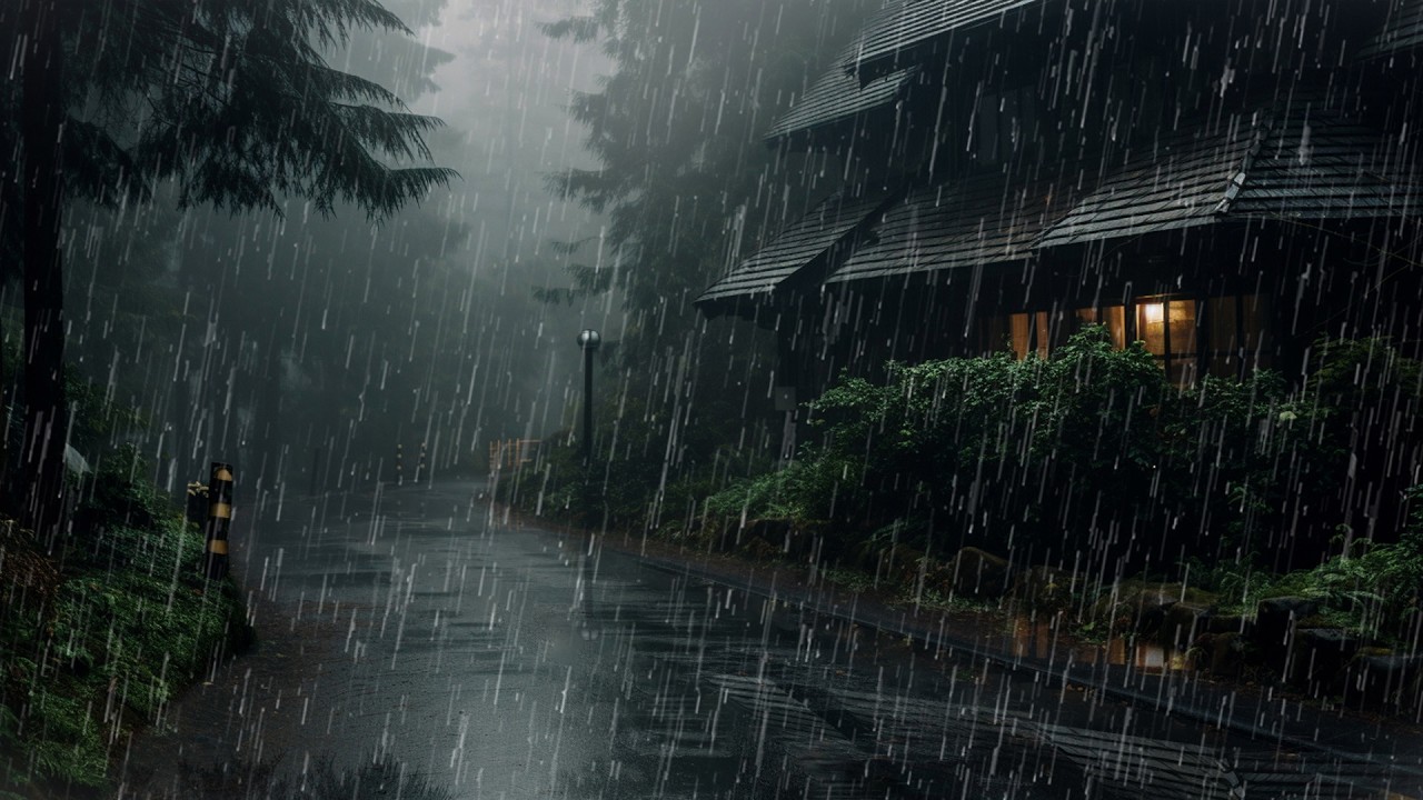 No Ads Rain Sounds for Sleeping - Rain and Thunder Sounds For Sleeping, Relaxing - White Noise