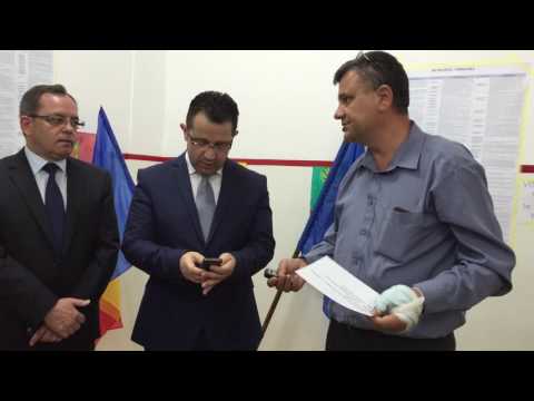 Marius Dugulescu a vrut sa voteze la alta sectie decat cea la care e arondat