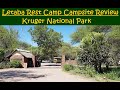 Letaba Rest Camp Campsite Review, Kruger National Park