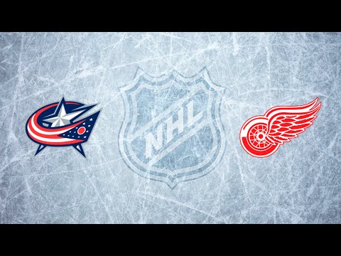 NHL Columbus Blue Jackets vs Detroit Red Wings / Oct.19, 2021/Goals only