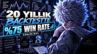 20 Yıllık Backtestte %75 Win Rate! Günlük Bias Nasıl Belirlenir?