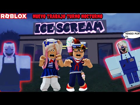 Nuevo Trabajo De Turno Nocturno En Una Heladería! Cosas Extrañas Nos Pasan! De Nuevo!🥴😭🔪🔪