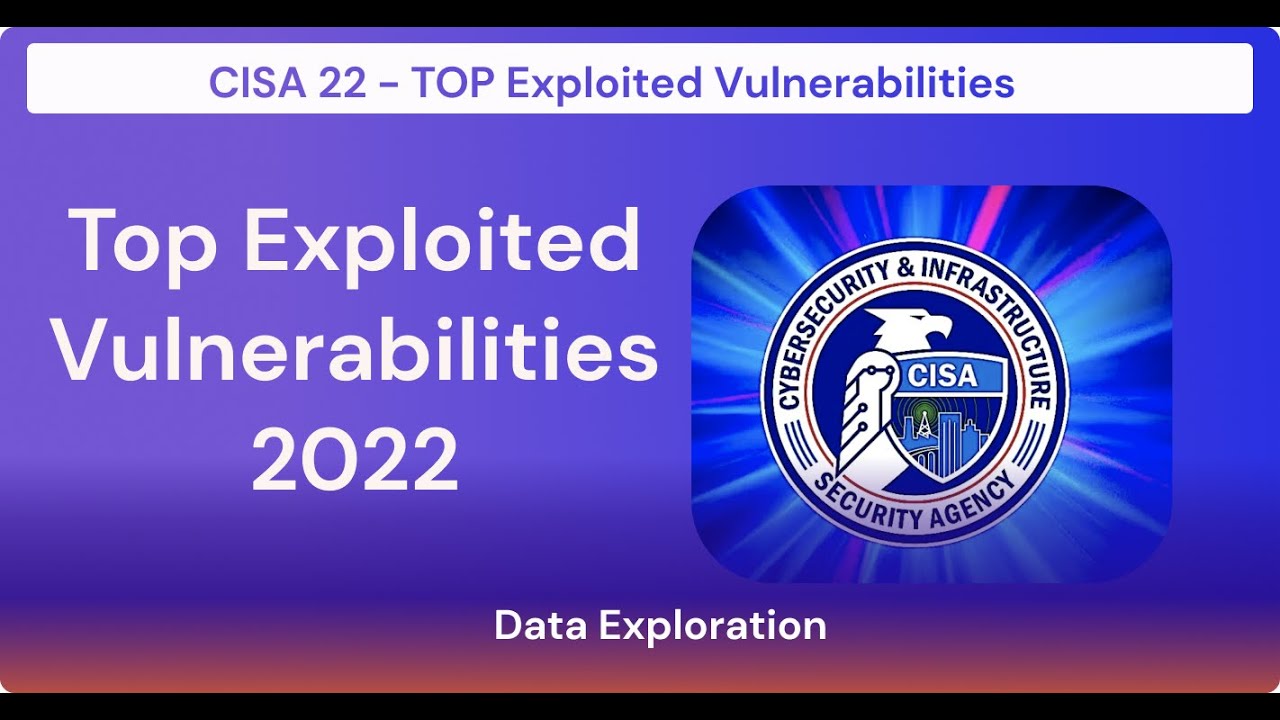 #CISA Top routinely #Exploited #Vulnerability 22 #data #analysis #cybersecurity #appsec