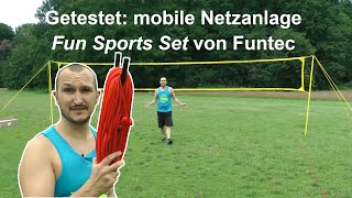 Getestet: Mobile Netzanlage "Fun Sport Set" von Funtec