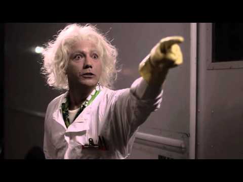 Gino D'Acampo is Doc Brown in Back To The Future