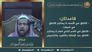 صورة قاعدتان في باب الأسماء والصفات ..