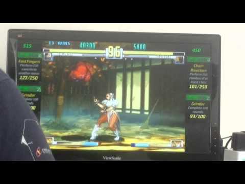 Sf3: Justin wong(chun) vs Bone (dudley)