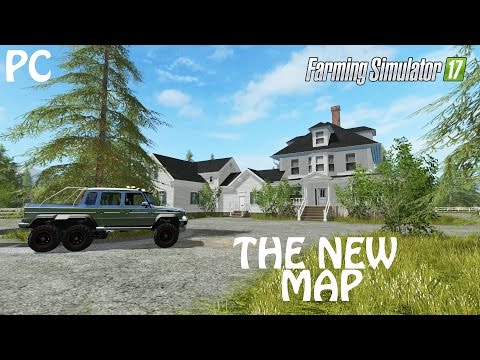 THE NEW MAP RATTLESNAKE VALLEY in Farming Simulator 2017 | It Is So Awesome | PC Gaming