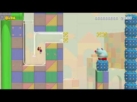 ◇ Sky High Parkour ◇ by Ace Chase™ 🍄 Super Mario Maker 2 ✹Switch✹ #bln