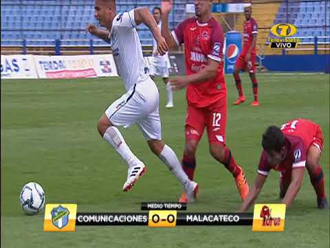 Resumen del primer tiempo: Comunicaciones 0-0 Malacateco