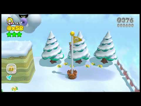 Super Mario 3D World 6-5 Speedrun - Time: 24 (Former WR)
