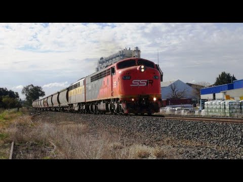 SSR Up Deniliquin Grain Train, 13th May 2021