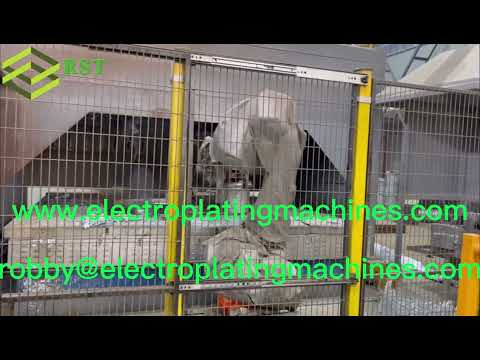 Automatic hot dip galvanizing line