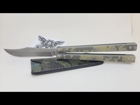 Atrophos Kratos BRO Military Butterfly Knife Review. Best Balisong for $150