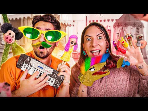 TESTAMOS OS BRINQUEDOS MAIS ESTRANHOS E ESQUISITOS DO MERCADO | Gabriel e Shirley 2.0