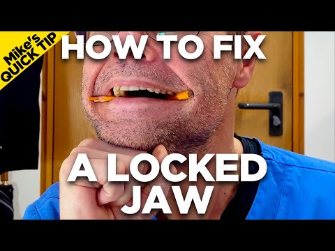 How to fix a locked jaw