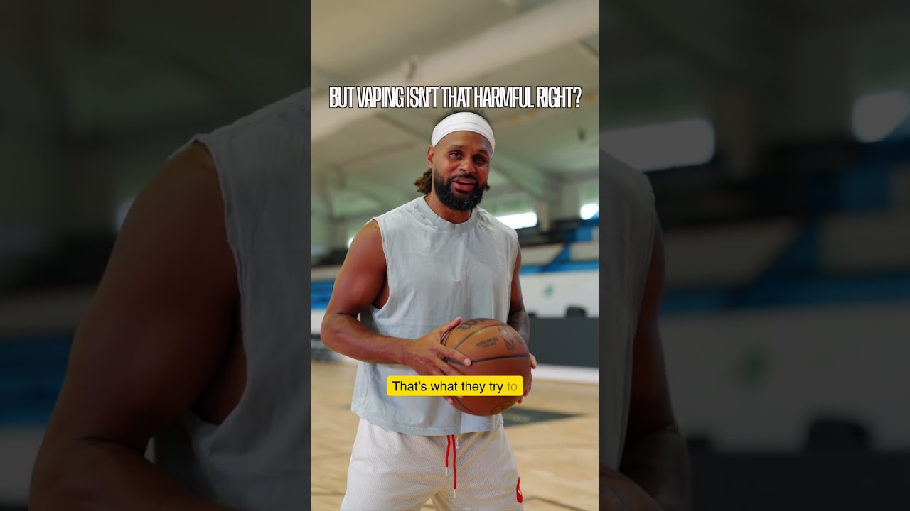 Youth Vaping Education Campaign: Patty Mills talks about the benefits of quitting the vapes.