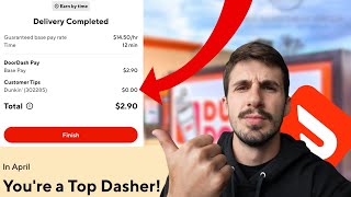 Doordash Earn By Time As Top Dasher …Is It Worth It?!?