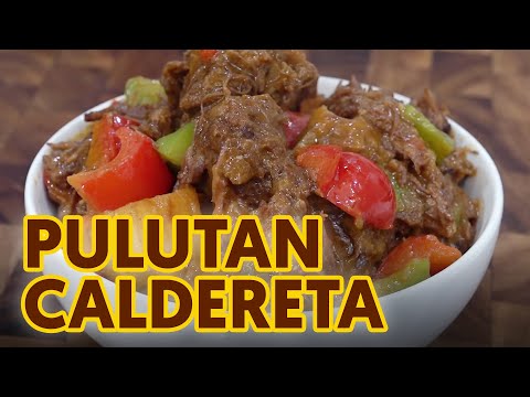 Beef Caldereta (Pulutan Style )