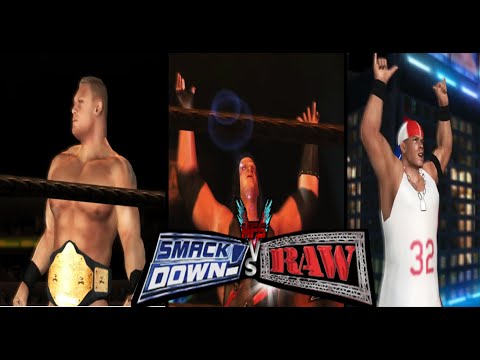 Brock Lesnar vs Kane '03 vs John Cena '04 | Table Match | WWE SVR 2007 - AE vs RAE | Preview