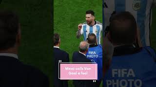 Download lagu Messi calls Van Gaal a fool? | Argentina vs Netherlands | FIFA World Cup 2022 Qatar | Fight | Lionel mp3