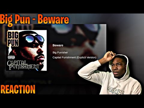 THERE HE IS! First Time HEARING | Big Pun - Beware REACTION!