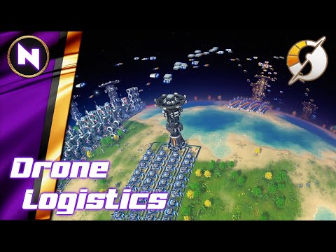 Full Transformation to DRONE LOGISTICS | #6 | Dyson Sphere Program | Lets Play/Guide