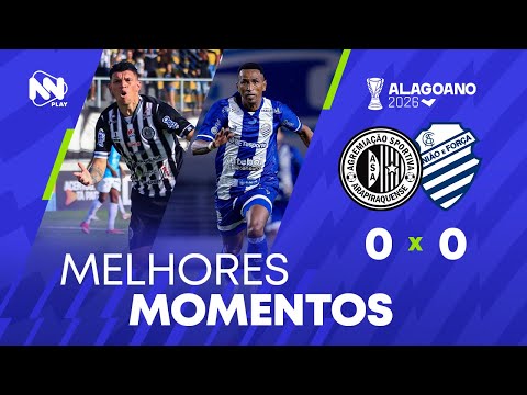 Highlights (Full) - ASA 0 x 0 CSA | Alagoas Championship 2026
