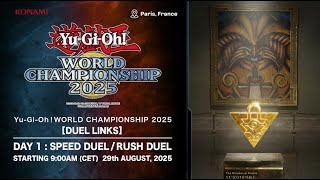Livestream | Yu-Gi-Oh! World Championship Duel Links 2025 | Day 1