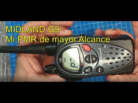SDS | walkie talkie | MIDLAND G9 - opinión y tutorial de manejo