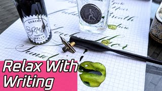 Calligraphy Is Calming - Tulip Fields 2023 Dutch Pen Show Exclusive In