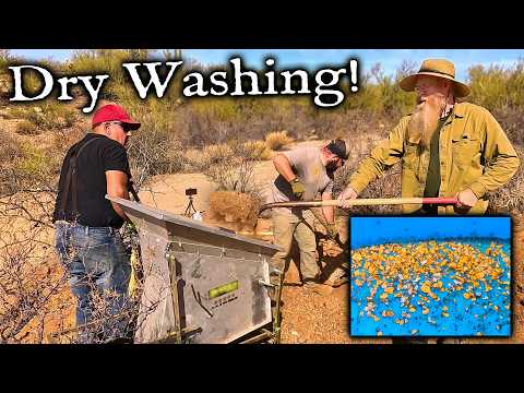 Desert GOLD Recovery! - NO WATER!