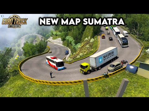 New Map Sumatra V2.8 Reborn ETS2 1.41 to 1.46