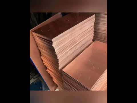 Gsm: 70 gsm square copper alloy sheets, for industrial, thic...