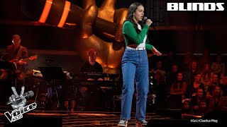 Elvis Presley - &quot;Jailhouse Rock&quot; (Amelie) | Blind Auditions | The Voice Kids 2023