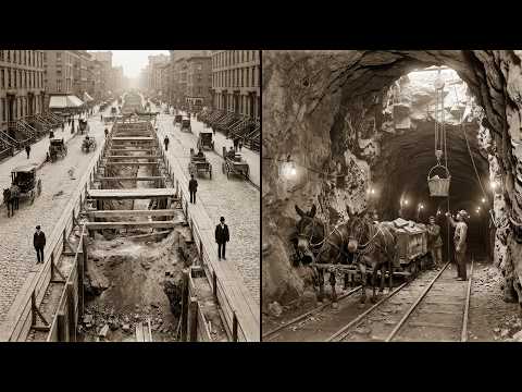 The Machines That Built the New York City Subway (1900-1940)