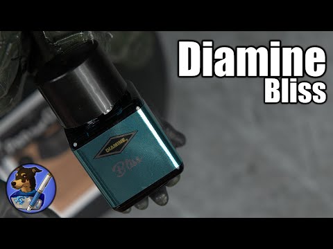Diamine Bliss | A Perfect Blue Ink for the Holidays...Or Any Days...