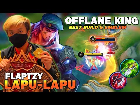 FlapTzy Lapu² Build | Lapu-Lapu Best Build 2021 | Top Global Lapu-Lapu Gameplay | Mobile Legends✓