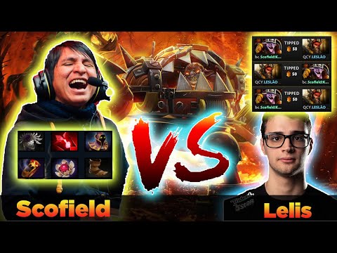 🔺SCOFIELD [TIMBERSAW]🔸VS LELIS DOTA 2 PRO GAMEPLAY 7.28