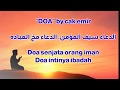 NASEHAT DOA By Cak Emir