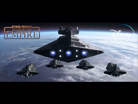 Imperial fleet over Coruscant | Tales of The Empire Episode 2 “The Path of Anger”