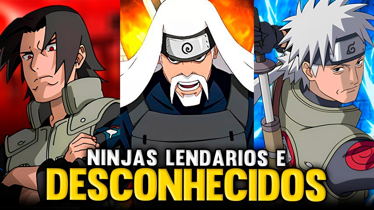 OS 10 NINJAS MAIS RESPEITADOS E DESCONHECIDOS DE NARUTO